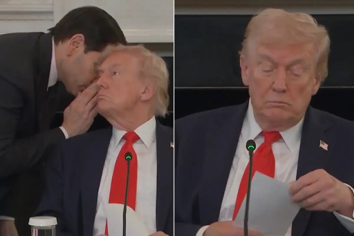 Gazze toplantısını bitiren not! Trump apar topar masadan kalktı