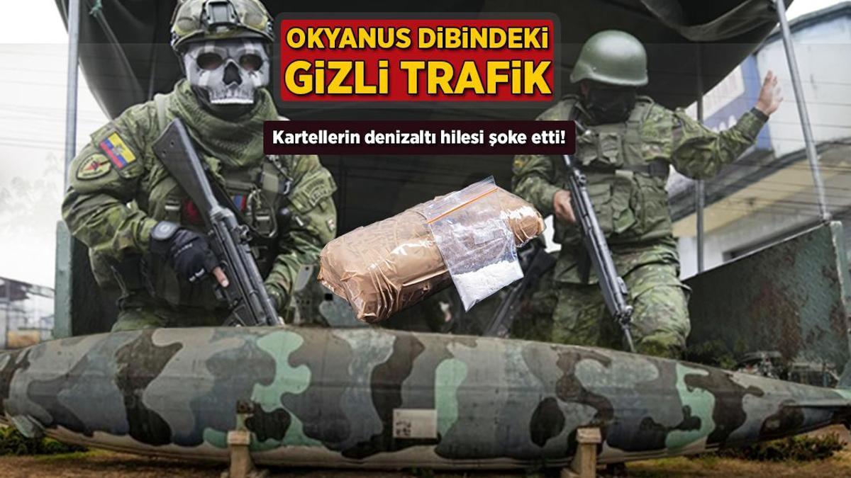 Okyanus dibindeki gizli uyuşturucu trafiği: Kartellerin 'denizaltı' hilesi şoke etti