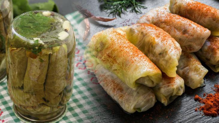 Etli ve zeytinyağlı lahana devri bitti! 10 günde hazır turşu sarması efsane oluyor