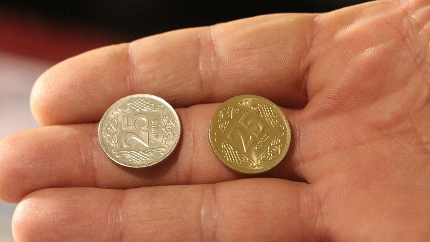 'Altın' diye satılan 25 kuruşların sırrı! Renkli sosyal medyayı karıştırdı, açıklama geldi