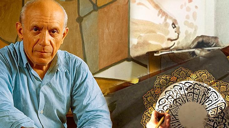 Picasso'nun pişmanlığı Osmanlı'da gizli! Eserine böyle saklamış: 'Ayasofya gibi'