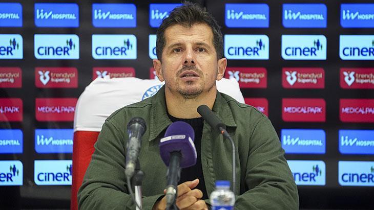 Kasımpaşa Teknik Direktörü Emre Belözoğlu: Galibiyete yakın taraf bizdik