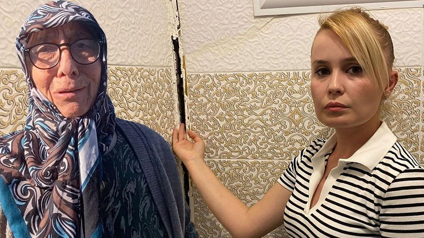 Bir bina diken üstünde! 4’üncü kez keşif yapıldı: Ölüm korkusuyla yatıp kalkıyoruz