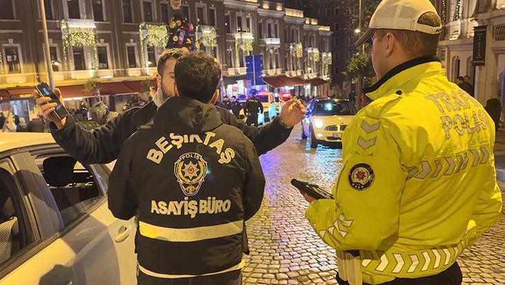 Beşiktaş’ta yüksek sesli müziğe polis freni! 14 günde 157 sürücüye 1,5 milyon liralık ceza