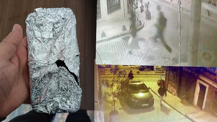 Polis görüntüleri paylaştı: Telefon sinyal vermesin diye alüminyum folyoya sardılar