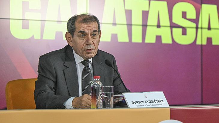 Galatasaray Başkanı Dursun Özbek '100 yılın projesi' diyerek duyurdu: Mart ayında temeller atılacak