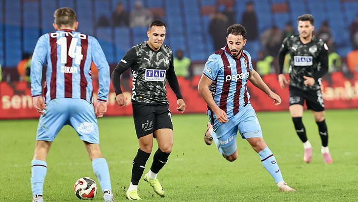 Trabzonspor'un kendi evindeki 221 günlük yenilmezlik serisi sona erdi!