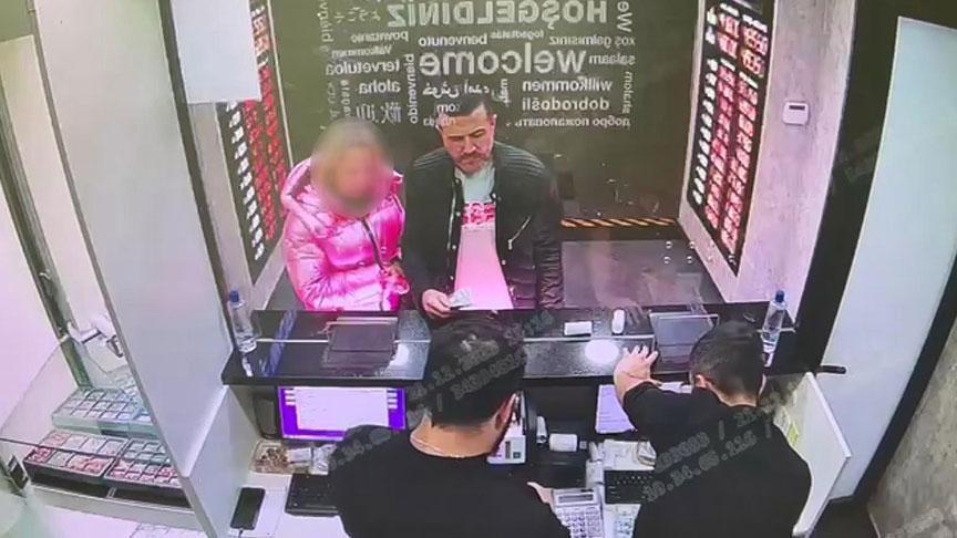 Aşk tuzağı! 'Lübnanlı Murat' sevgilisini sahte dolarla döviz bürosunda kandırdı