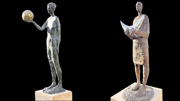 Cem Sağbil’in heykelleri Paris’te