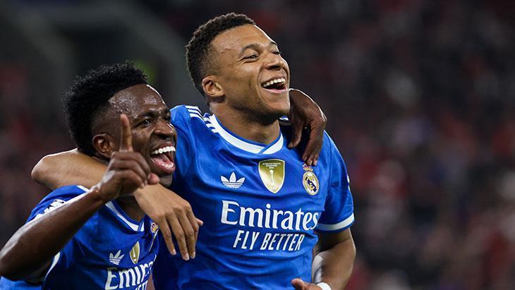 Real Madrid'de Kylian Mbappe, Ronaldo'nun rekoruna ortak oldu