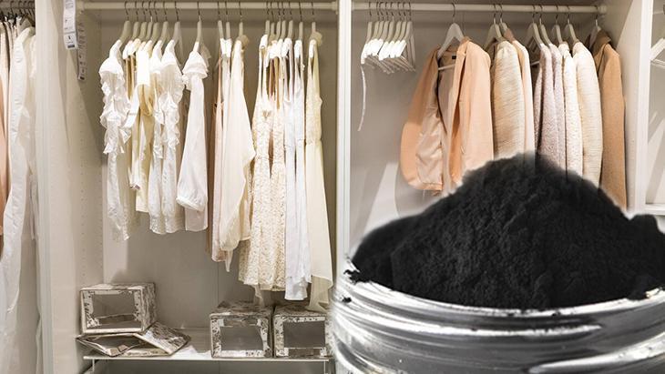 En pahalı parfümden bile etkili! Dolabın içine kömür yerleştirin