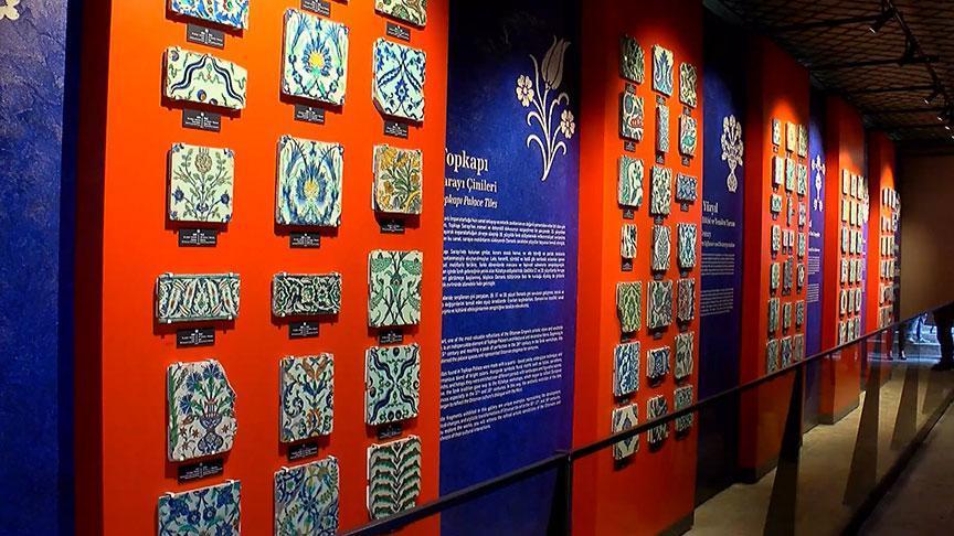 Çalışmalar 3 yıl sürdü! Topkapı Sarayı'ndaki 'Mabeyn Yolu Çini Sanat Galerisi' ziyarete açıldı