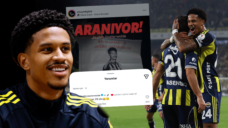 Fenerbahçe'de Oosterwolde'den Beşiktaş taraftarına cevap!