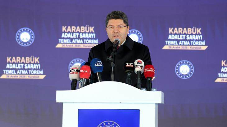 Adalet Bakanı Tunç: Terörden kurtulacağız ve bu noktada kararlı bir çalışmamız var