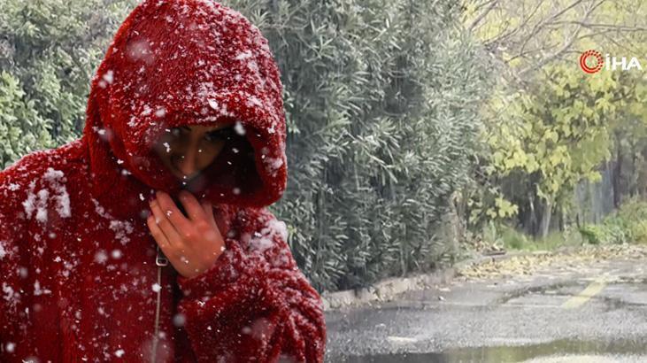 Son dakika.... İstanbul'a kar sürprizi! Yüksek kesimlerinde yağış başladı