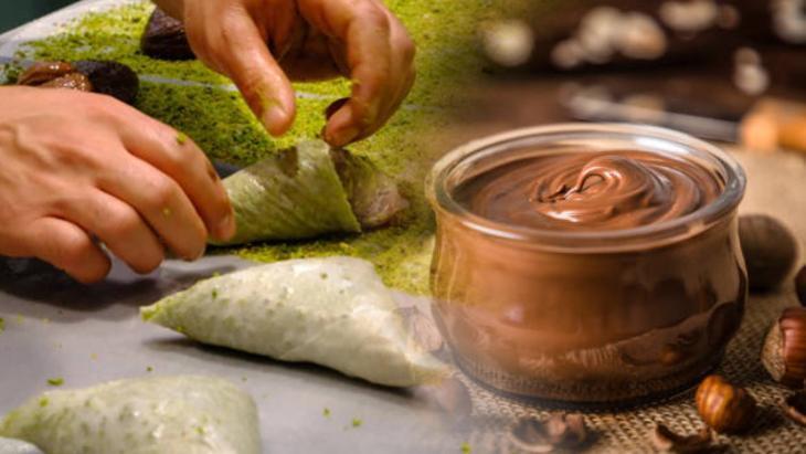 Kadayıflı çikolataları rafa kaldıran tarif! Asıl yeri baklavanın içiymiş: Muskaları fırınlayın