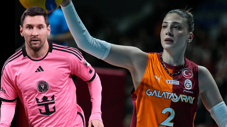 Galatasaray Daikin'de İlkin Aydın: Messi ile tanışmak isterdim