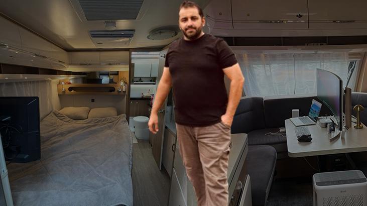 Evini sattı karavana taşındı! 12 bin lira kira, elektrik, su bedava: ‘Kış bahçesiyle 100 metrekare oluyor’