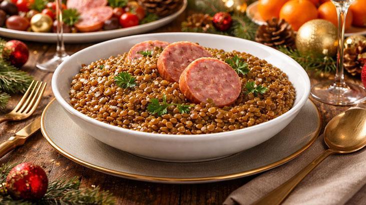 Yeni yıla girerken üzüm değil mercimek yiyorlar! İtalyanların yılbaşı geleneği: Nedeni buymuş