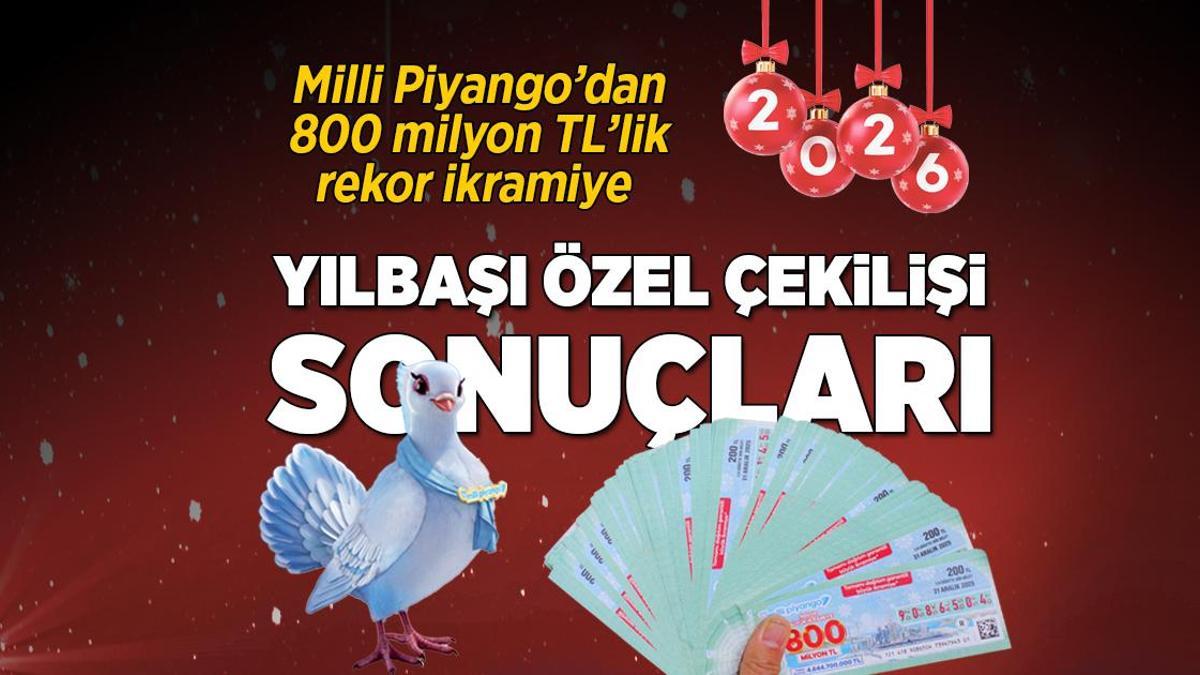 SON DAKİKA | İşte Milli Piyango Yılbaşı Özel Çekiliş sonuçları! Şanslı numaralar belli oluyor...