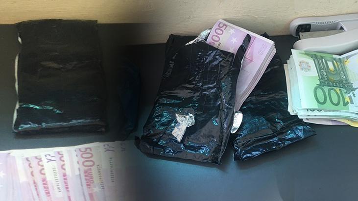 Yastık ve çoraptan çıkan servet: 85 bin 309 Euro ve 426 gram altın