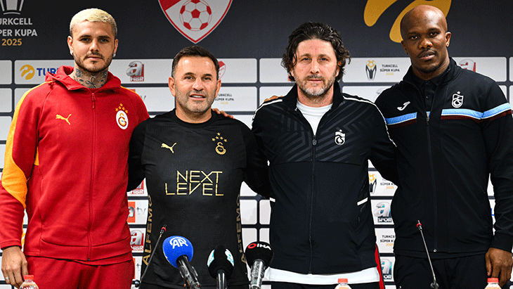 Süper Kupa'da 'süper' bir akşam! Galatasaray ile Trabzonspor karşı karşıya