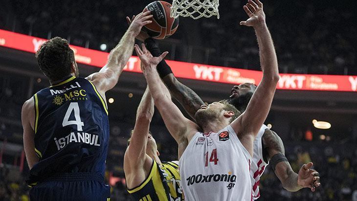 Fenerbahçe Beko, kendi evinde Olympiakos'u devirdi