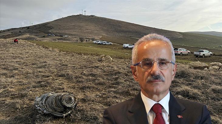 Ankara'da düşen uçak! Bakan Uraloğlu: Karakutu İngiltere'de incelenecek