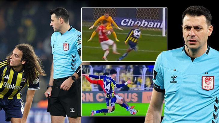 Fenerbahçe-Gençlerbirliği maçının tartışmalı pozisyonları Trio'da değerlendirildi! 'Böyle penaltı olmaz'