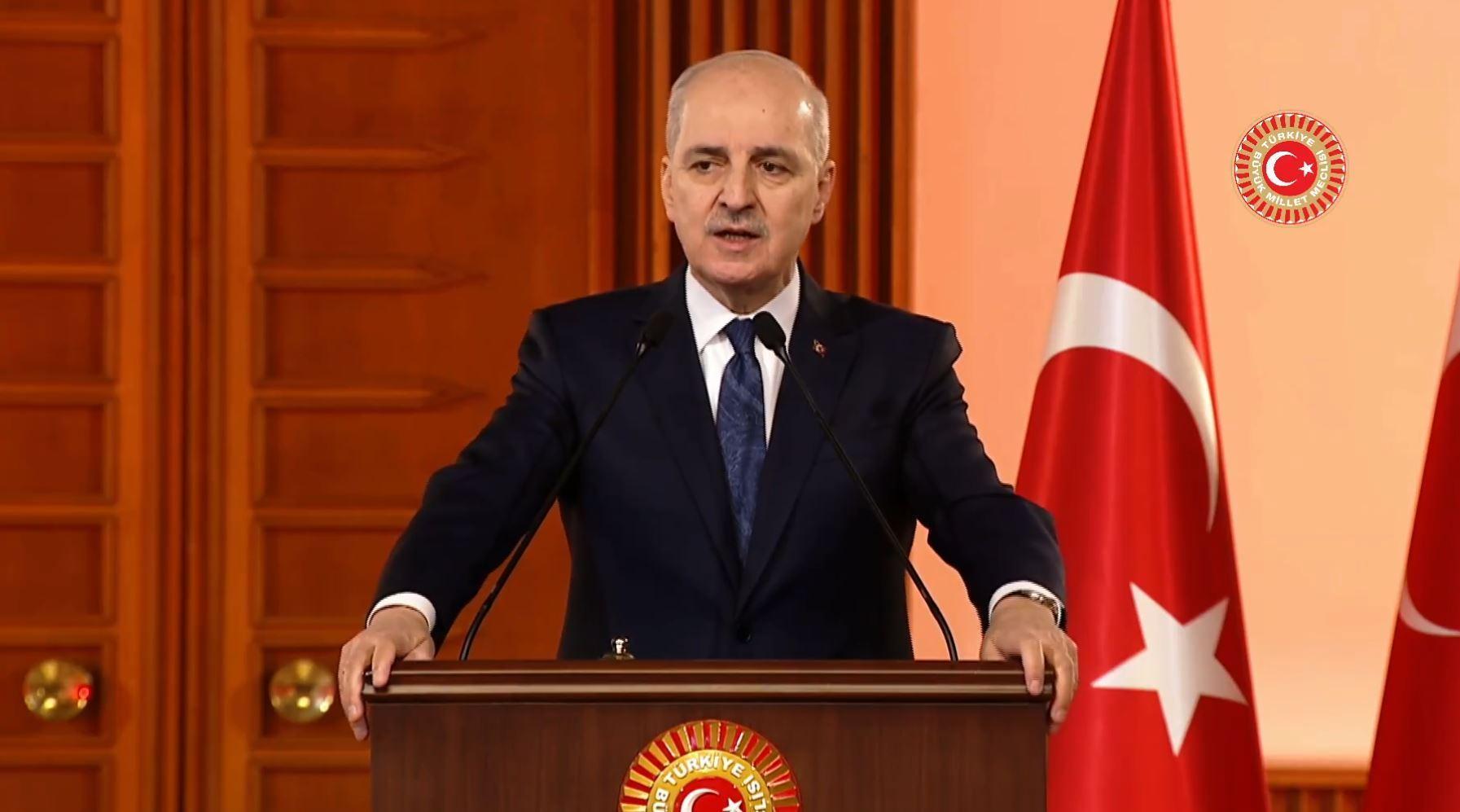 TBMM Başkanı Kurtulmuş: Herkes nezih ve temiz bir dille siyaset yapmaya gayret etsin