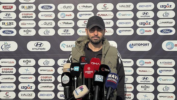 Kocaelispor'da Selçuk İnan, Gaziantep FK maçı öncesi oyuncularına inanıyor