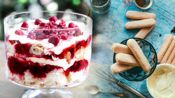 Hiçbir tatlıya benzemiyor! Trifle’nin püf noktası soğuk muhallebi: Şeffaf kase kullanın