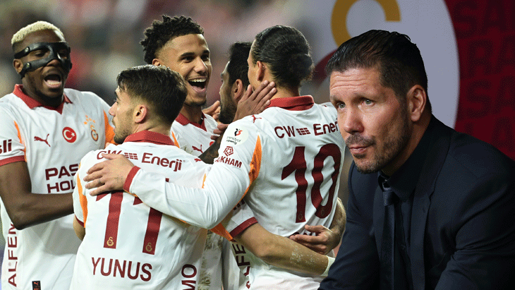 Atletico Madrid'de Diego Simeone, Galatasaray'ın kalbini istedi! 'Herkesi tatmin edecek bir teklif'