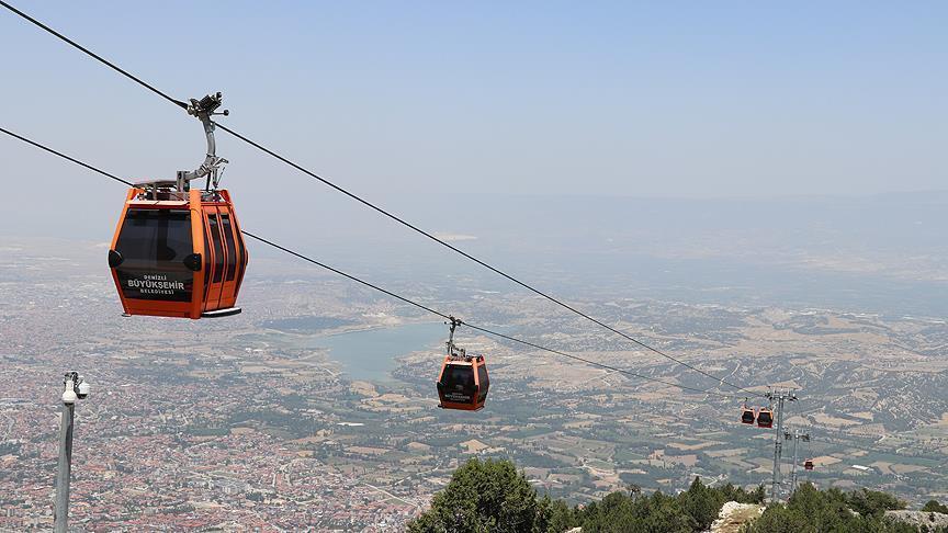 Denizli Bağbaşı Teleferik Hattı geçici olarak kapatıldı