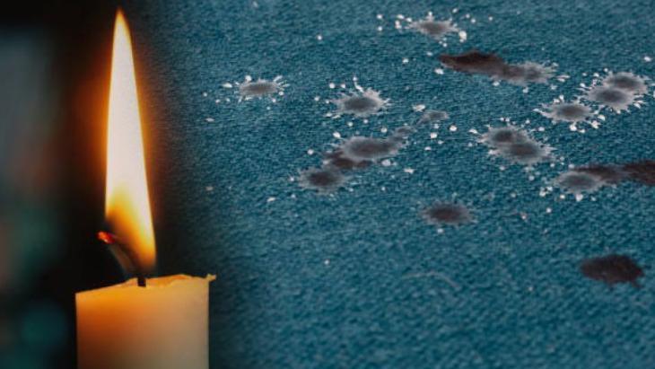 Eriyip damlayan mumu bir hamlede çıkarın! Leke kalmıyor: 5 saniyede tertemiz