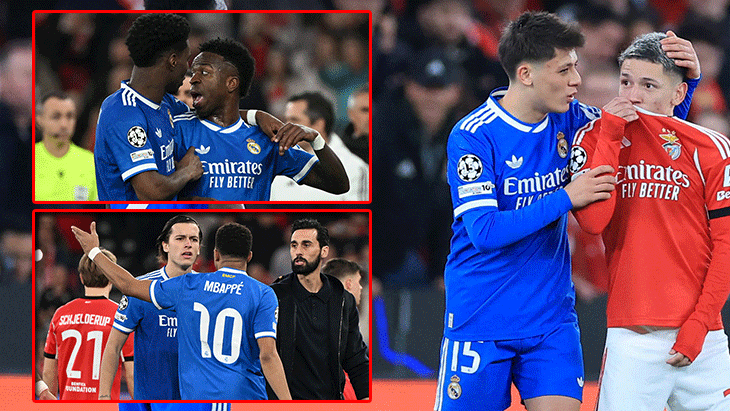 Şampiyonlar Ligi'nde ırkçılık skandalı! Vinicius Jr. ve Mbappe çılgına döndü: Men edilmeli