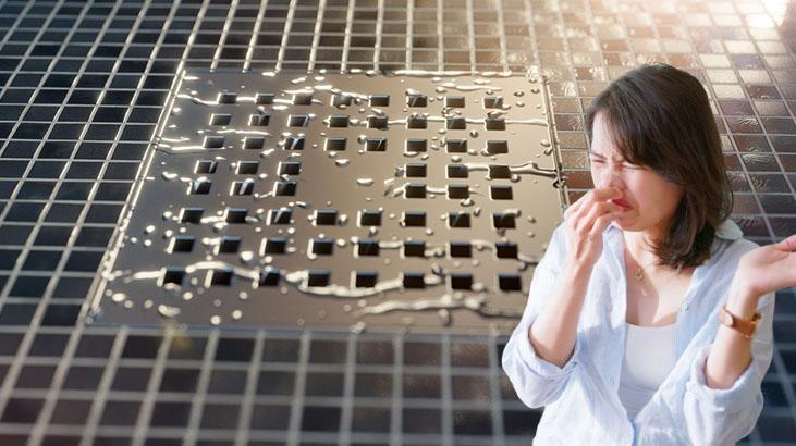 Tesisatçılar sır gibi saklıyor... Banyo giderindeki kötü kokuyu yok eden tüyo!