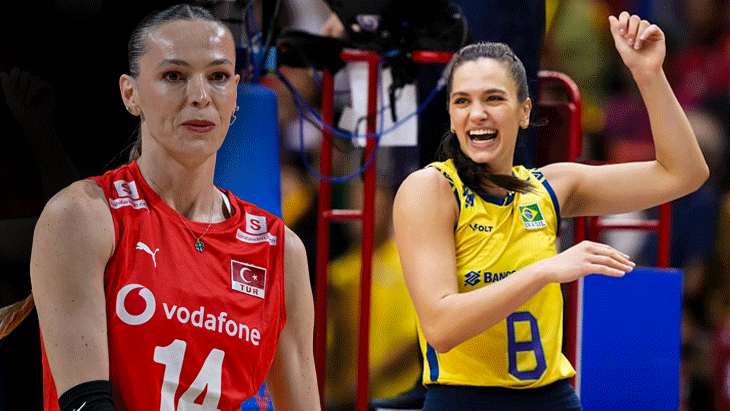 Brezilyalı voleybolcu Julia Kudiess, Eda Erdem hayranlığını açıkladı: Onu inanılmaz buluyorum