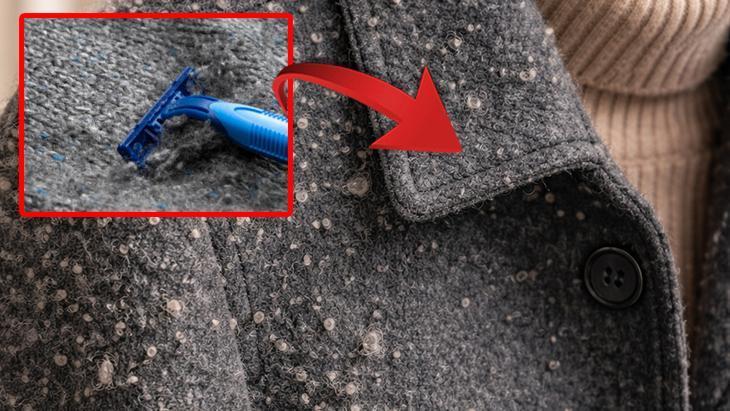 Tüylenen giysilere son! Çözümü öğrenen yaşadı: İş makinede bitiyor