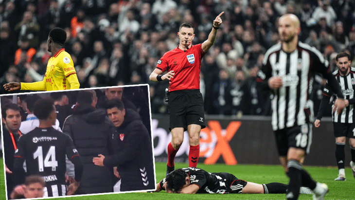 Beşiktaş'tan dördüncü hakem Yusuf Ziya Gündüz için TFF'ye şikayet!