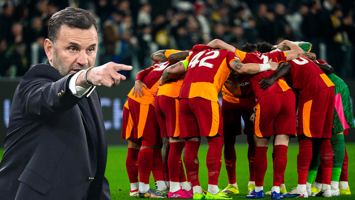 Galatasaray'da Okan Buruk'tan başkan Dursun Özbek'e Şampiyonlar Ligi için çeyrek final sözü!
