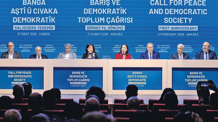 Demokratik entegrasyon için barış yasaları gerekli