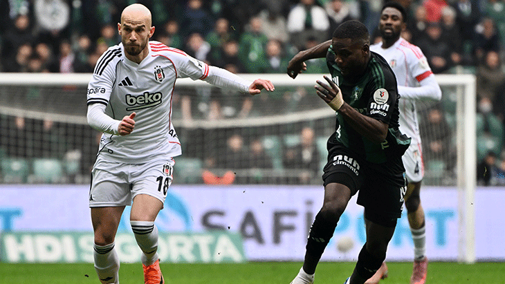 CANLI | Süper Lig'de Beşiktaş'tan Kocaelispor galibiyeti! Galatasaray öncesi hata yapmadı