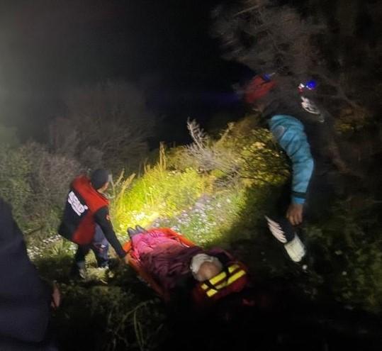 86 yaşındaki alzheimer hastası dağda bulundu! Termal dronla tespit edildi