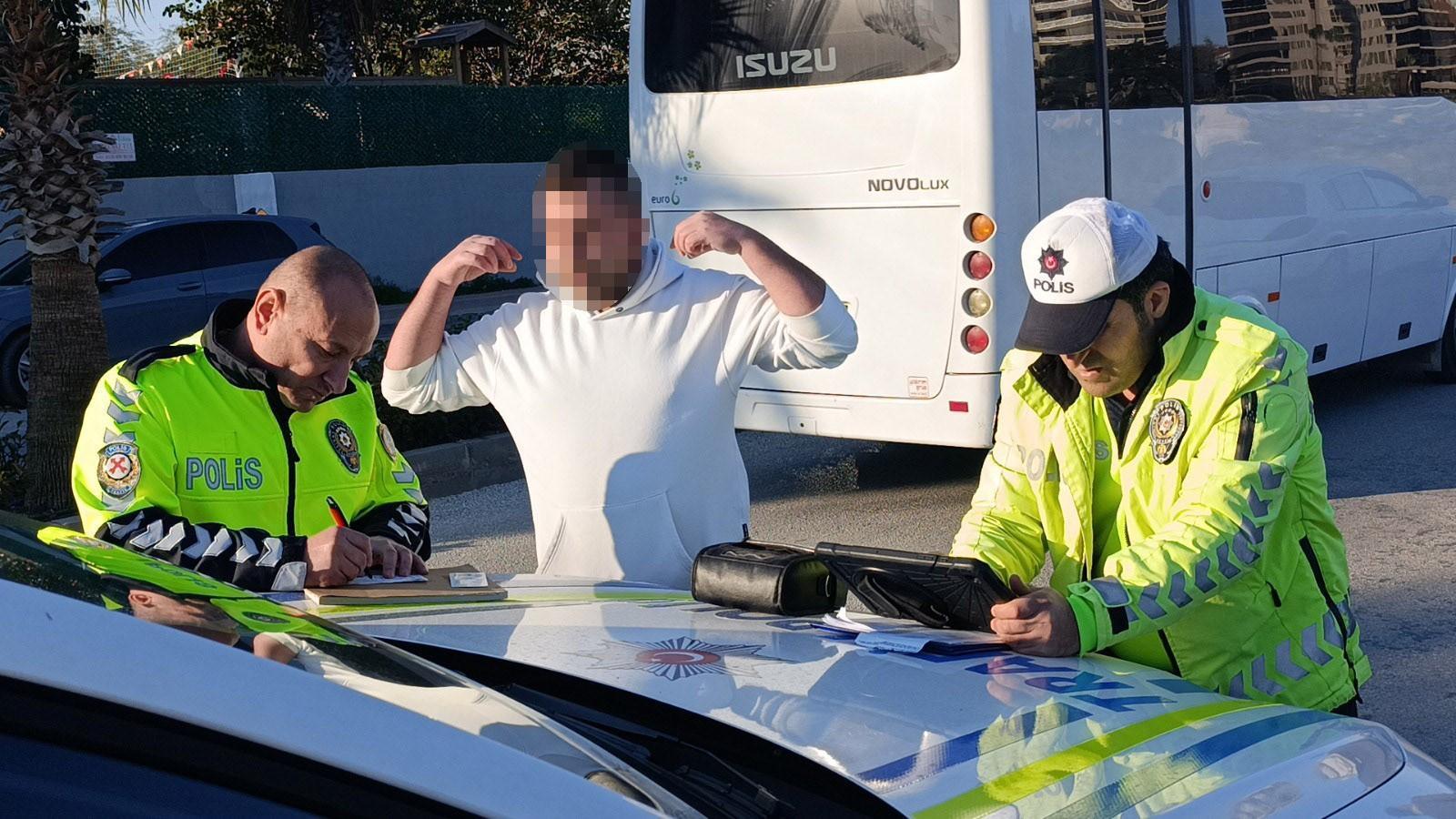 Manavgat’ta 116 promil alkollü sürücüye verilen ceza dudak uçuklattı