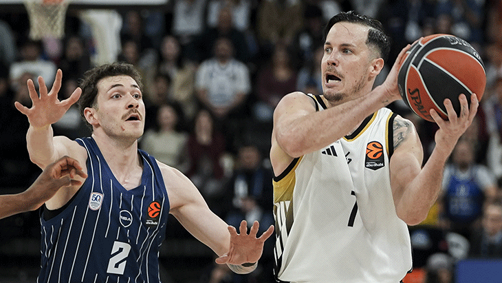 Euroleague'de Anadolu Efes, Asvel'e az farkla mağlup oldu