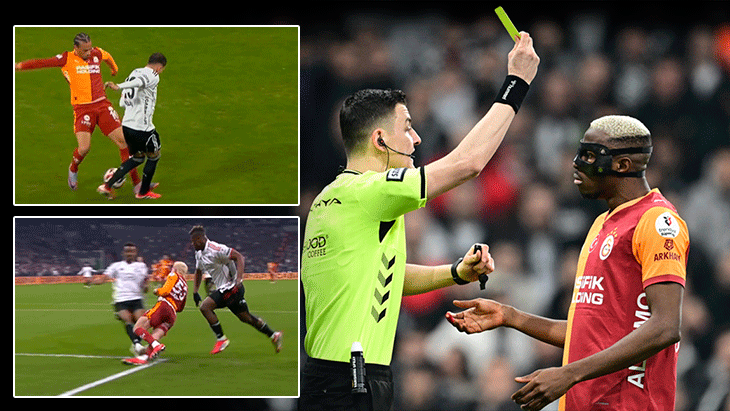 Beşiktaş - Galatasaray derbisinin tartışmalı pozisyonlarını eski hakemler değerlendirdi! 'Kristal netliğinde bir kırmızı kart'