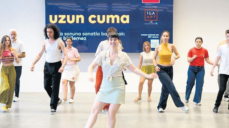 Uzun Cuma’da İGA Art’la sanat