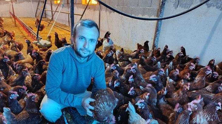 Ev kiraları şehirden kaçırdı! Köyde kendi çiftliğini kurdu