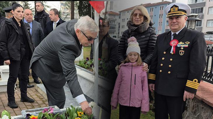 Şehit evi ziyaretinde şaşkına çeviren karşılaşma! Kapıyı açan isim tüm protokolü şaşırttı